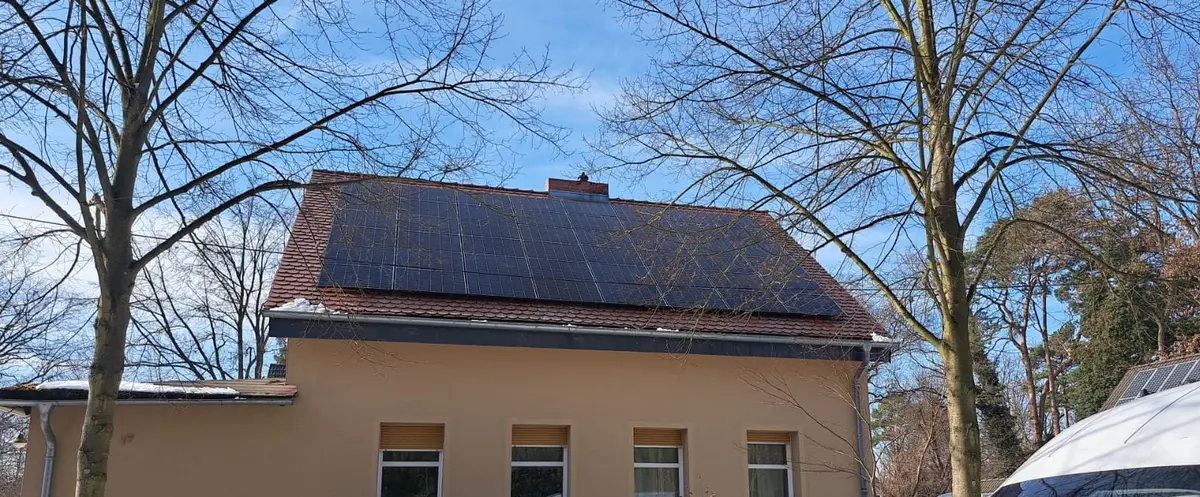 Photovoltaikanlage auf einem Biberschwanzdach